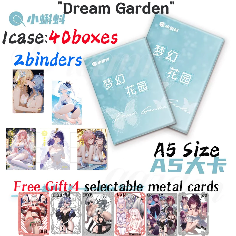 2025 Newest Dream Garden Waifu Boards Goddess Story Collection Card Swimsuit Bikini Booster Box Habbies Gift
2025 Newest Dream Garden Waifu Boards Goddess Story Collection Card Swimsuit Bikini Booster Box Habbies Gift