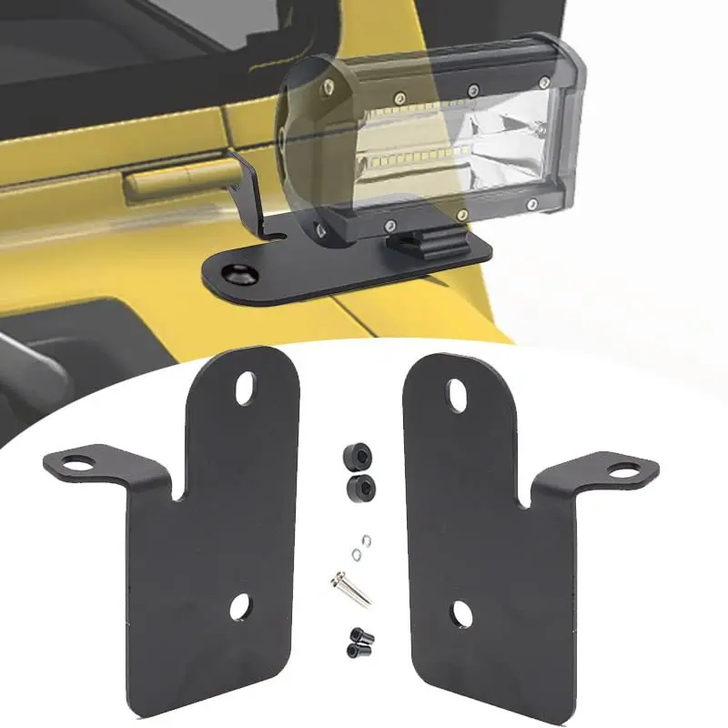 Для Jeep Wrangler JL лобовое стекло нижняя передняя стойка куб вспомогательный рабочий фонарь боковой кронштейн аксессуары
Для Jeep Wrangler JL лобовое стекло нижняя передняя стойка куб вспомогательный рабочий фонарь боковой кронштейн аксессуары