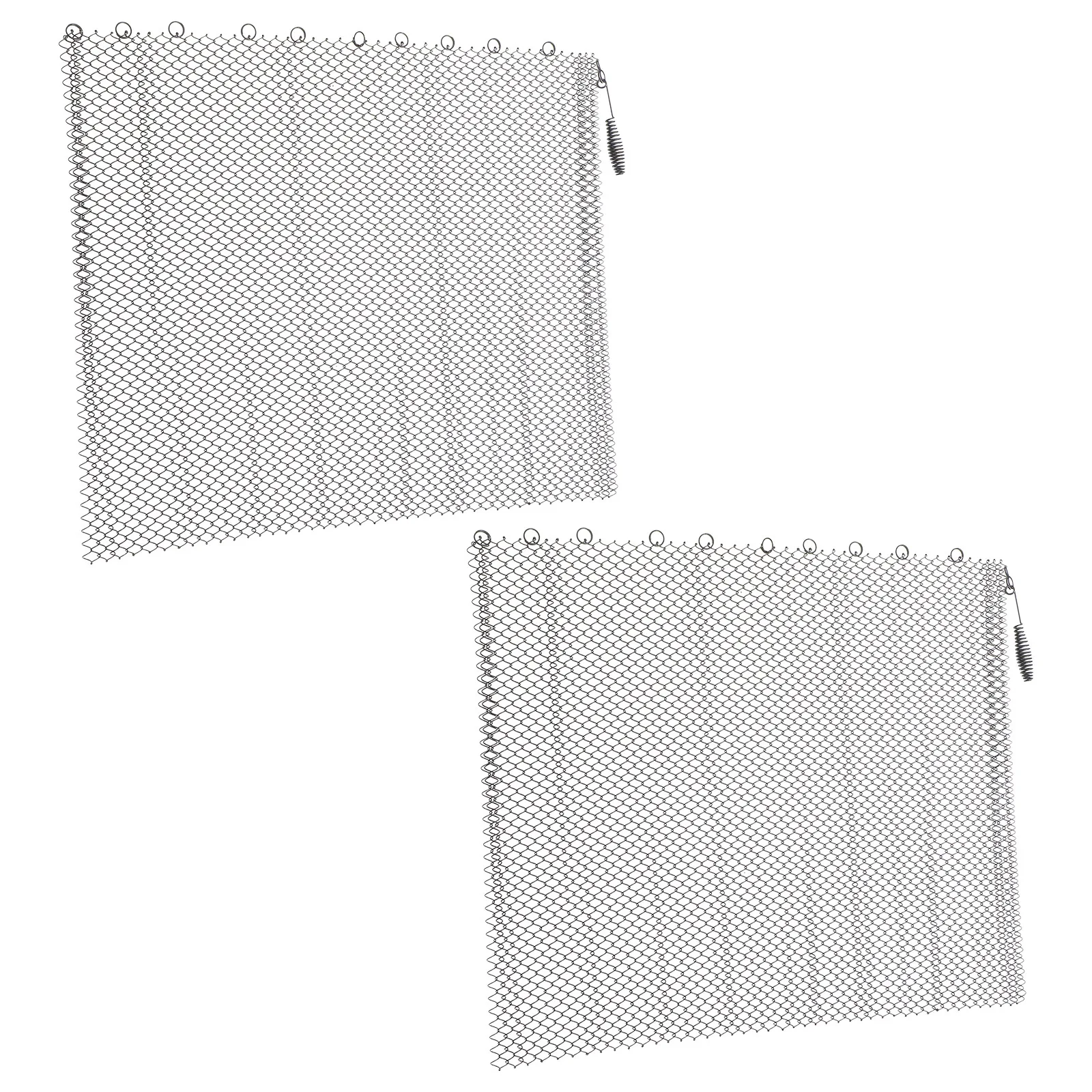 2Pcs Black Iron Fireplace Mesh Screen Curtains Portable Hearth Sparks Guard Parts With H For Fireplace Tools
2Pcs Black Iron Fireplace Mesh Screen Curtains Portable Hearth Sparks Guard Parts With H For Fireplace Tools