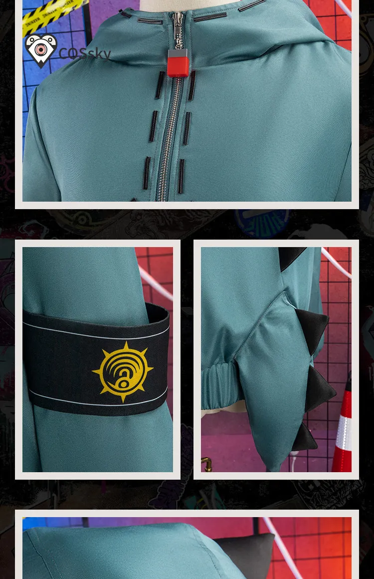 Guita Cosplay Costume Anime Gachiakuta Cosplay Men women fashionable Guita uniforms Halloween party sweet jumpsuit props
Guita Cosplay Costume Anime Gachiakuta Cosplay Men women fashionable Guita uniforms Halloween party sweet jumpsuit props