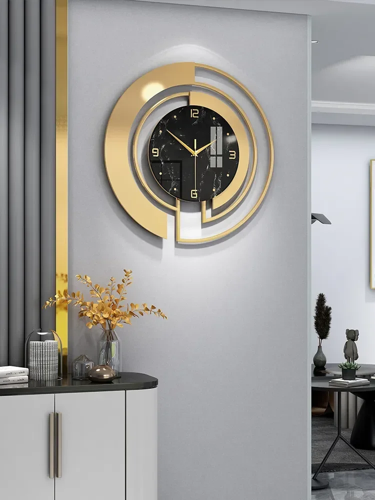 Modern light luxury wall clock home living room fashion decoration clock simple creative art atmosphere net red clock wall
Modern light luxury wall clock home living room fashion decoration clock simple creative art atmosphere net red clock wall