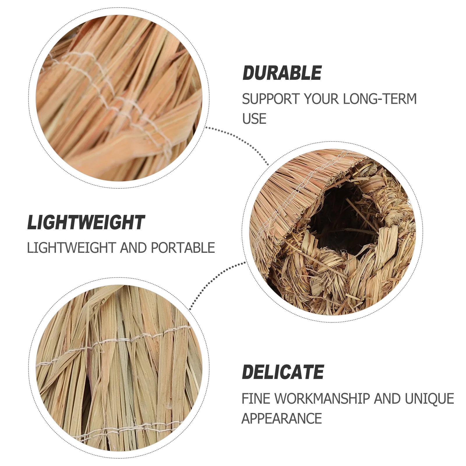 1Pcs Straw Woven Birdhouse Ice Cream Cone Shape Natural Nest Hanging Rope Comfortable Shelter for Small Birds Garden Decor 
1Pcs Straw Woven Birdhouse Ice Cream Cone Shape Natural Nest Hanging Rope Comfortable Shelter for Small Birds Garden Decor