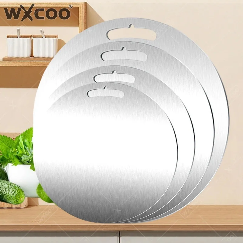 WXCOO 304 Stainless Steel Chopping Cutting Board Antibacterial Food-Grade Double-Sided Thickened Kitchen Cutting Board
WXCOO 304 Stainless Steel Chopping Cutting Board Antibacterial Food-Grade Double-Sided Thickened Kitchen Cutting Board