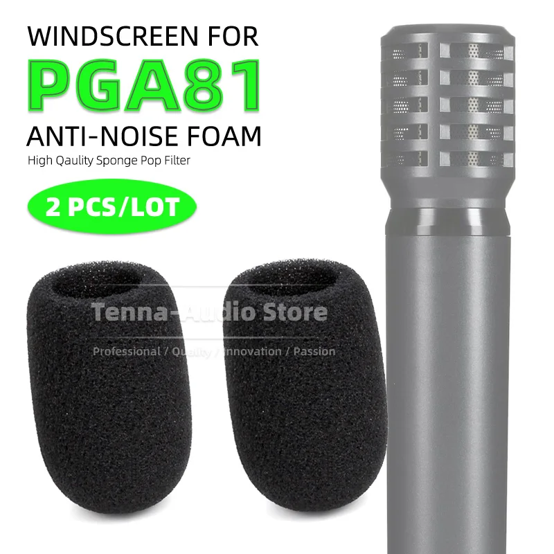 2PCS For SHURE PGA81 PGA 81 LC Windproof Microphone Windscreen Sponge Foam Shield Anti Noise Pop Filter PGA81LC Mic Windshield
2PCS For SHURE PGA81 PGA 81 LC Windproof Microphone Windscreen Sponge Foam Shield Anti Noise Pop Filter PGA81LC Mic Windshield