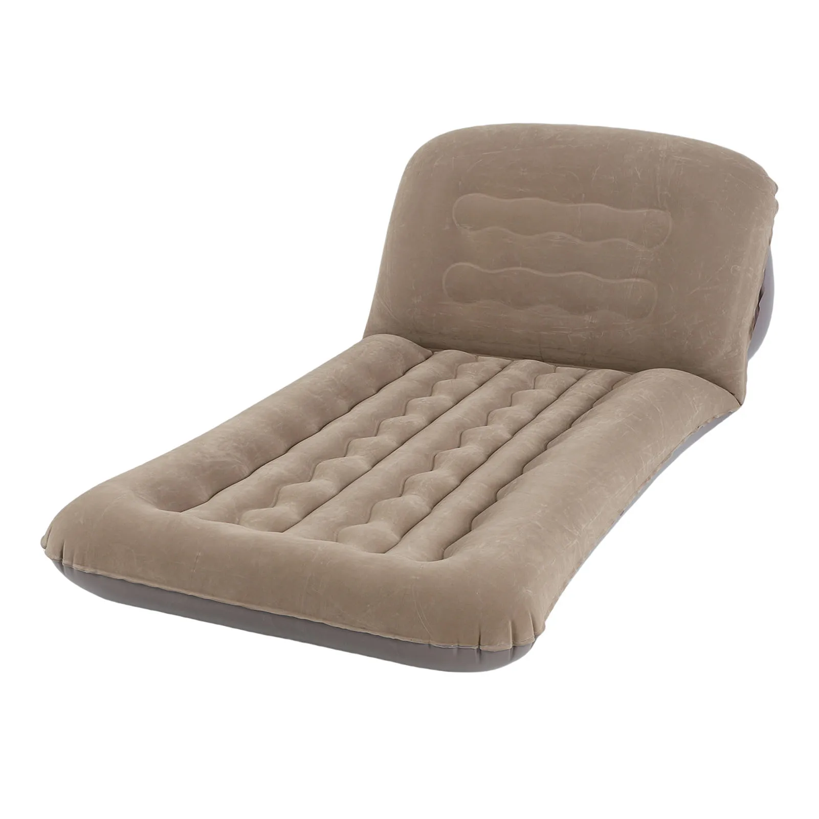 Inflatable Mattress with Adjustable Backrest Brown Portable Foldable Flocked Air Mattress for Outdoor Beach Travel
Inflatable Mattress with Adjustable Backrest Brown Portable Foldable Flocked Air Mattress for Outdoor Beach Travel