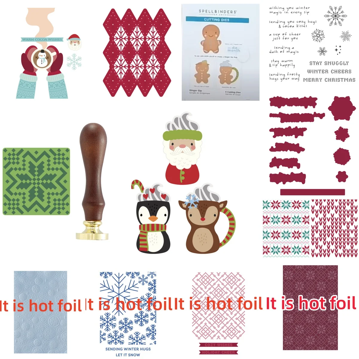 Cocoa Mugs Snowflower Metal Cutting Dies Stencil Clear Stamps Hot Foil Wax DIY Decorating Scrapbook Card Craft 2025 Christmas
Cocoa Mugs Snowflower Metal Cutting Dies Stencil Clear Stamps Hot Foil Wax DIY Decorating Scrapbook Card Craft 2025 Christmas
