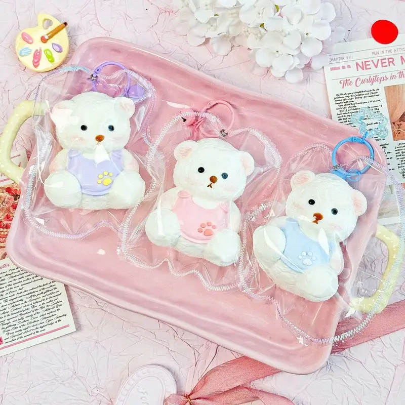 Stress Relief Squeeze Toy Lina Bear Food Grade Silicone Creative Seam Stitched Slow Rising Bag Pendant Keychain For Adult
Stress Relief Squeeze Toy Lina Bear Food Grade Silicone Creative Seam Stitched Slow Rising Bag Pendant Keychain For Adult