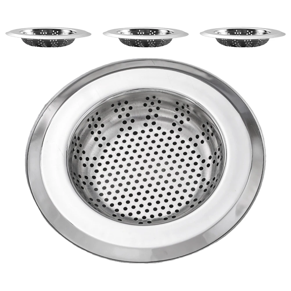 4 Pcs Strainer Stainless Steel Kitchen Drain Filter Mesh Food Scraps Catcher Hair Sink Filter For Kitchen Blocker Anti Clogs
4 Pcs Strainer Stainless Steel Kitchen Drain Filter Mesh Food Scraps Catcher Hair Sink Filter For Kitchen Blocker Anti Clogs