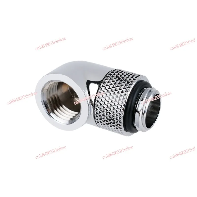 G1/4" 90-Degree Rotating Adapter (Black/Brilliant Silver/White/Gold) - Rotating Elbow
G1/4" 90-Degree Rotating Adapter (Black/Brilliant Silver/White/Gold) - Rotating Elbow