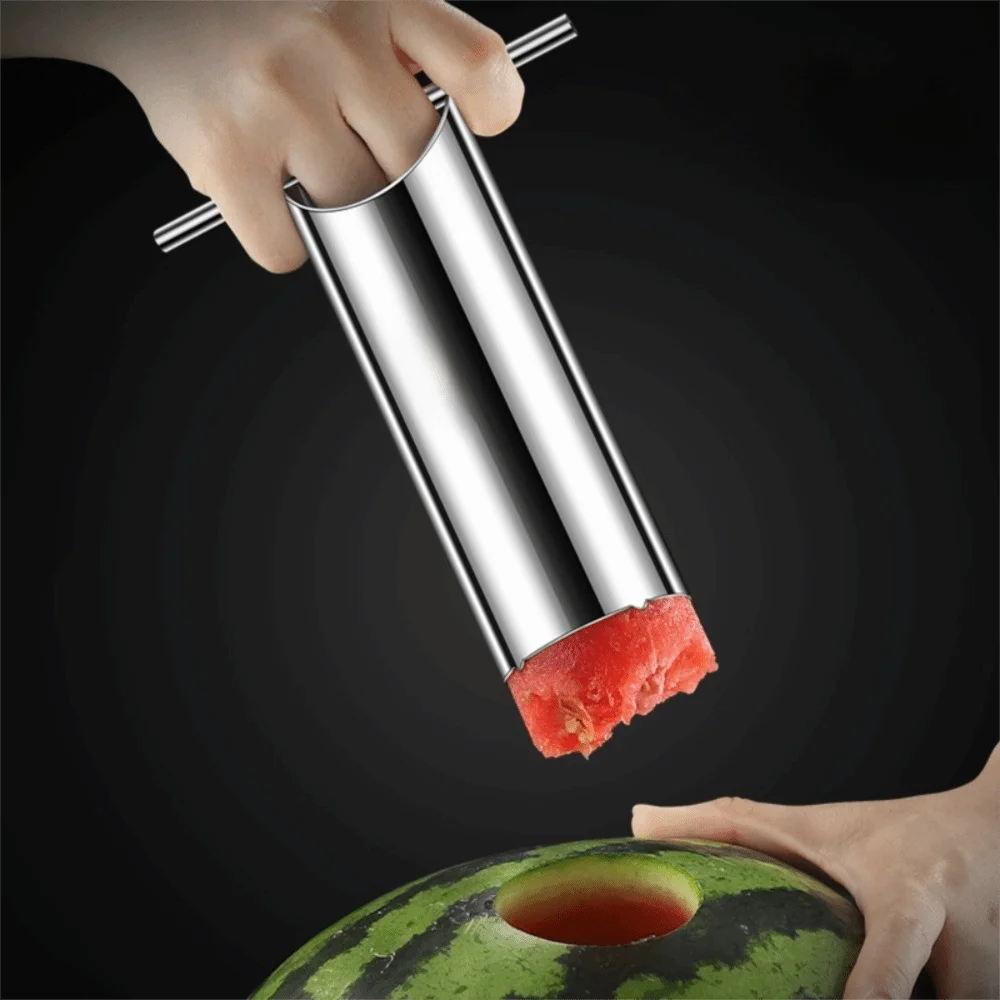 T Shape Stainless Steel Watermelon Corer Rust-proof Non-slip Watermelon Hole Opener Bottom Toothed Design Fruit Core Remover
T Shape Stainless Steel Watermelon Corer Rust-proof Non-slip Watermelon Hole Opener Bottom Toothed Design Fruit Core Remover