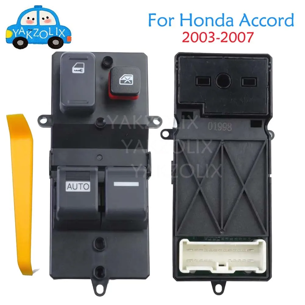 For Honda Accord 2003 2004 2005 2006 2007 Front Left Electric Power Window Switch Lifter Control Regulator Button With AUTO
For Honda Accord 2003 2004 2005 2006 2007 Front Left Electric Power Window Switch Lifter Control Regulator Button With AUTO