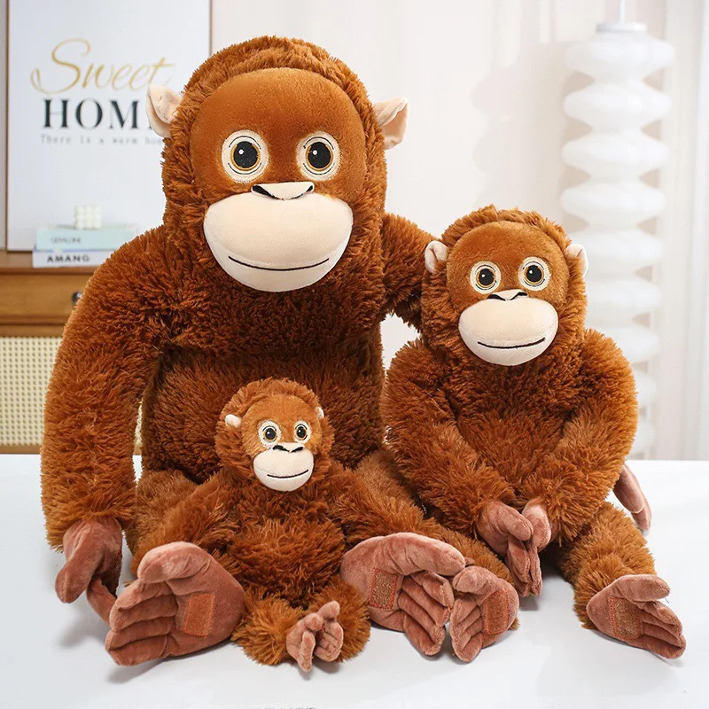 40-66cm Cartoon Gorilla Plush Toy Chimpanzees Monkey Soft Stuffed Doll Backpack Car Bag Room Decor Kid Gift
40-66cm Cartoon Gorilla Plush Toy Chimpanzees Monkey Soft Stuffed Doll Backpack Car Bag Room Decor Kid Gift