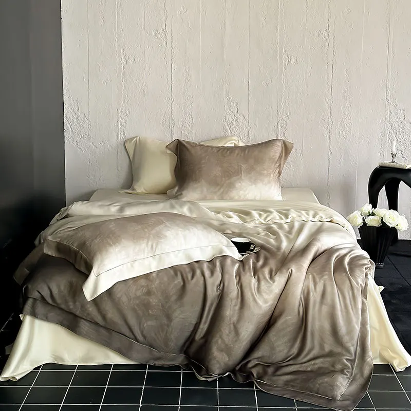 New Release 4Pcs Duvet Cover Bedding Set Luxury Tencel Bedding Print Duvet Cover Set
New Release 4Pcs Duvet Cover Bedding Set Luxury Tencel Bedding Print Duvet Cover Set