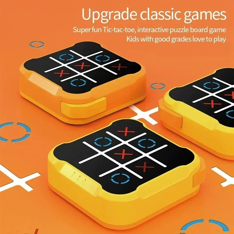 Portable Tic Tac Toe Game Console - Handheld Electronic Puzzle for All Ages, Travel Toys with Memory Training & Montessori Gifts
Portable Tic Tac Toe Game Console - Handheld Electronic Puzzle for All Ages, Travel Toys with Memory Training & Montessori Gifts