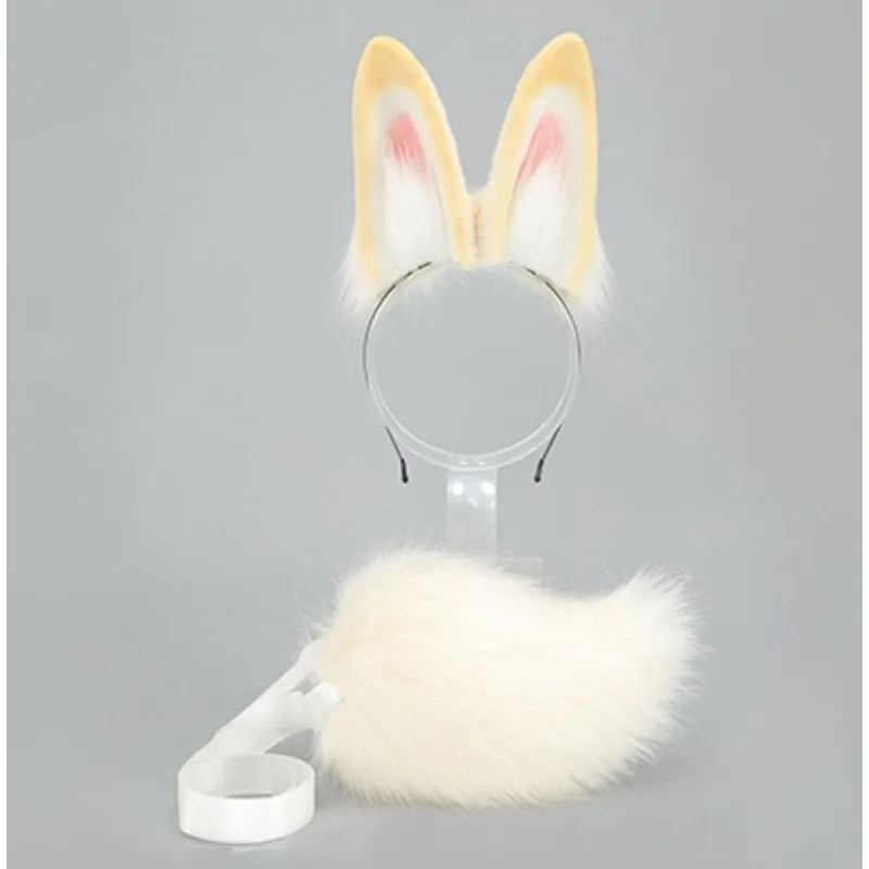 Furry Animal Ears and Tail Set Plush Realistic Cosplay Costume Props for Halloween Lolita Anime Party Role Play Bunny Set
Furry Animal Ears and Tail Set Plush Realistic Cosplay Costume Props for Halloween Lolita Anime Party Role Play Bunny Set