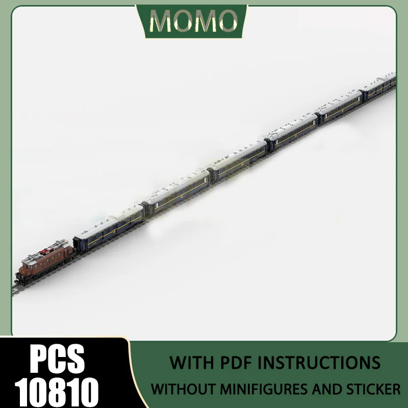Moc Building Blocks Orient Express P1 with SBB Ae 3/6i of the 1920s Technology Brick Assembly Construction Toys Holiday Gifts
Moc Building Blocks Orient Express P1 with SBB Ae 3/6i of the 1920s Technology Brick Assembly Construction Toys Holiday Gifts