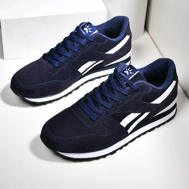 Mens Brand Sport Sneakers High Quality Luxury Suede Leather Casual Shoe Light Comfort Male Running Shoes for Men Tennis Trainers
Mens Brand Sport Sneakers High Quality Luxury Suede Leather Casual Shoe Light Comfort Male Running Shoes for Men Tennis Trainers