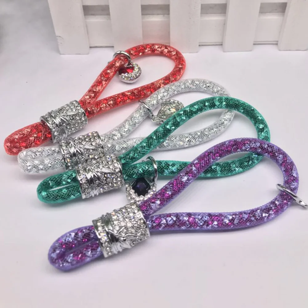 Car Keychain Bling Shiny Rhinestones Crystal With D-Ring Alloy Key Chain Rope Jewelry For Women Girl Gift Car Accessories
Car Keychain Bling Shiny Rhinestones Crystal With D-Ring Alloy Key Chain Rope Jewelry For Women Girl Gift Car Accessories