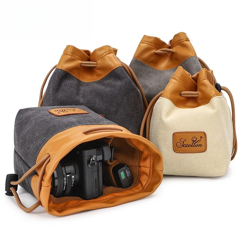 SLR camera storage bag, photo bag waterproof canvas portable micro-single digital lens bag camera
SLR camera storage bag, photo bag waterproof canvas portable micro-single digital lens bag camera