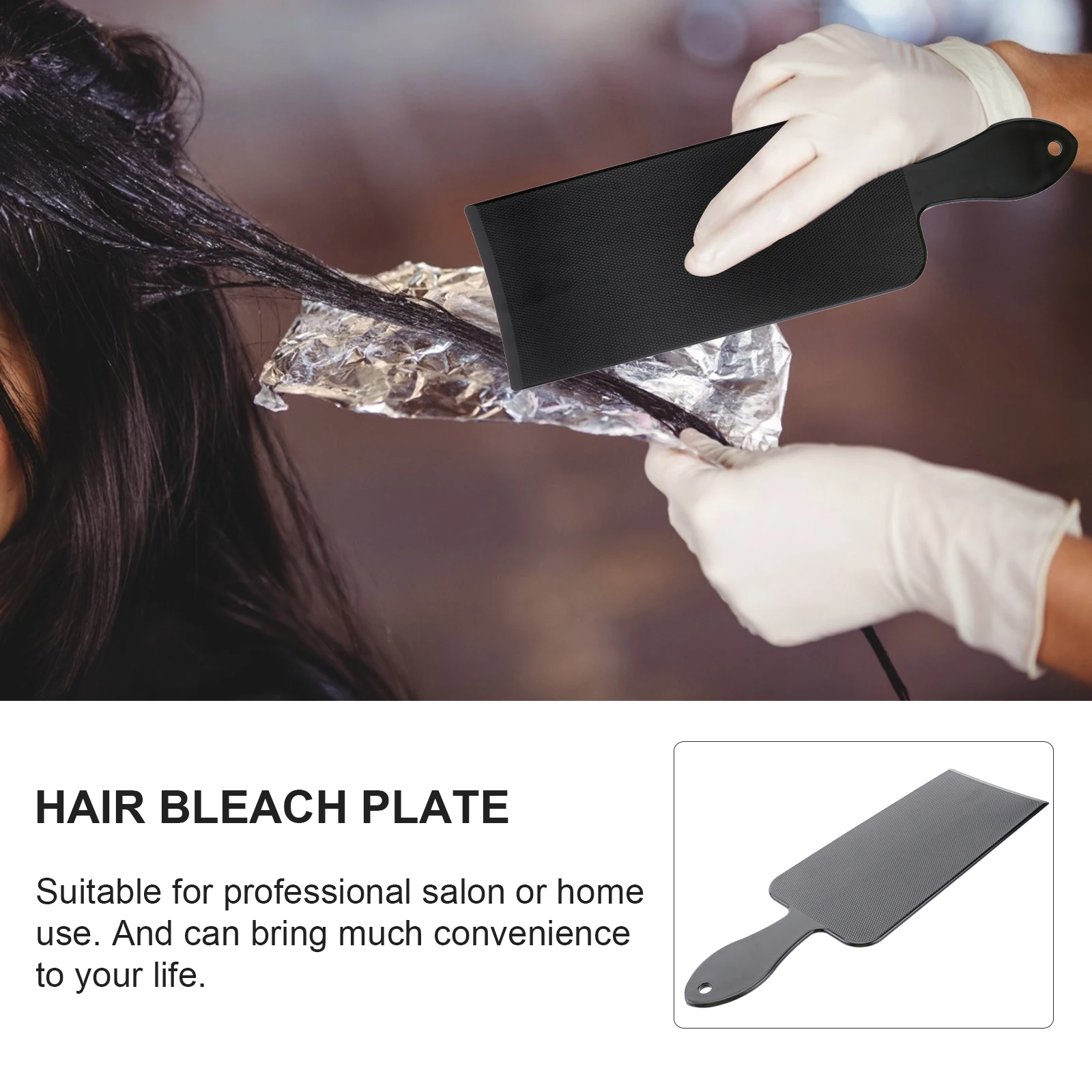 Hair Dyeing Plate for Salon Home Use Reusable ABS Material Non-Slip Mesh Texture DIY Coloring Tool Comfort Grip Handle Hair Tint
Hair Dyeing Plate for Salon Home Use Reusable ABS Material Non-Slip Mesh Texture DIY Coloring Tool Comfort Grip Handle Hair Tint