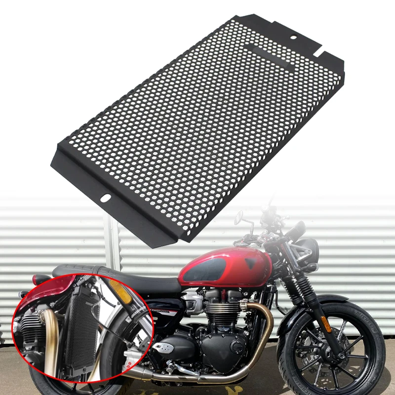 Radiator Protective Cover Fit For Speed Twin 900 1200 2019-2023 Motorcycle Accessories CNC Aluminum Engine Cooler Protection Net
Radiator Protective Cover Fit For Speed Twin 900 1200 2019-2023 Motorcycle Accessories CNC Aluminum Engine Cooler Protection Net