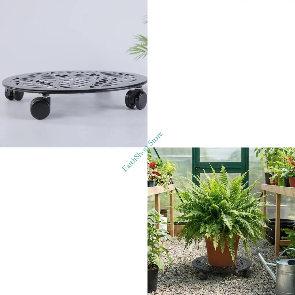 Movable Wheel Plant Tray With Rolling Base For Flower Pot Thickened Rolling Planter Stand Potted Holder Heavy Duty
Movable Wheel Plant Tray With Rolling Base For Flower Pot Thickened Rolling Planter Stand Potted Holder Heavy Duty