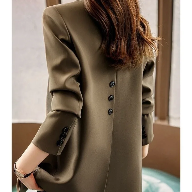 Luxury Brand Women's Blazer New Top Spring Autumn Trend Bestseller Casual Design Suit Black Blazers Coats Long Sleeve Top
Luxury Brand Women's Blazer New Top Spring Autumn Trend Bestseller Casual Design Suit Black Blazers Coats Long Sleeve Top