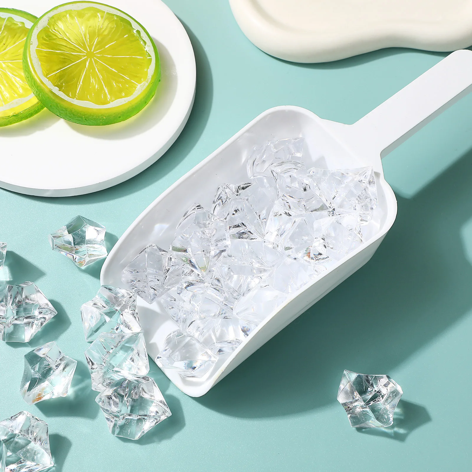 200Pcs Home Bar Ice Cubes Props Acrylic Fake Transparent Blocks for Photography Kitchen Decoration Display Use
200Pcs Home Bar Ice Cubes Props Acrylic Fake Transparent Blocks for Photography Kitchen Decoration Display Use