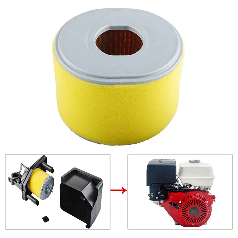 ABRW-10Pcs 17210-ZE3-505 Air Filter,17210-ZE3-010 Air Filter With Pre-Filter,For Honda GX390 13HP 11HP Engine Air Filter
ABRW-10Pcs 17210-ZE3-505 Air Filter,17210-ZE3-010 Air Filter With Pre-Filter,For Honda GX390 13HP 11HP Engine Air Filter