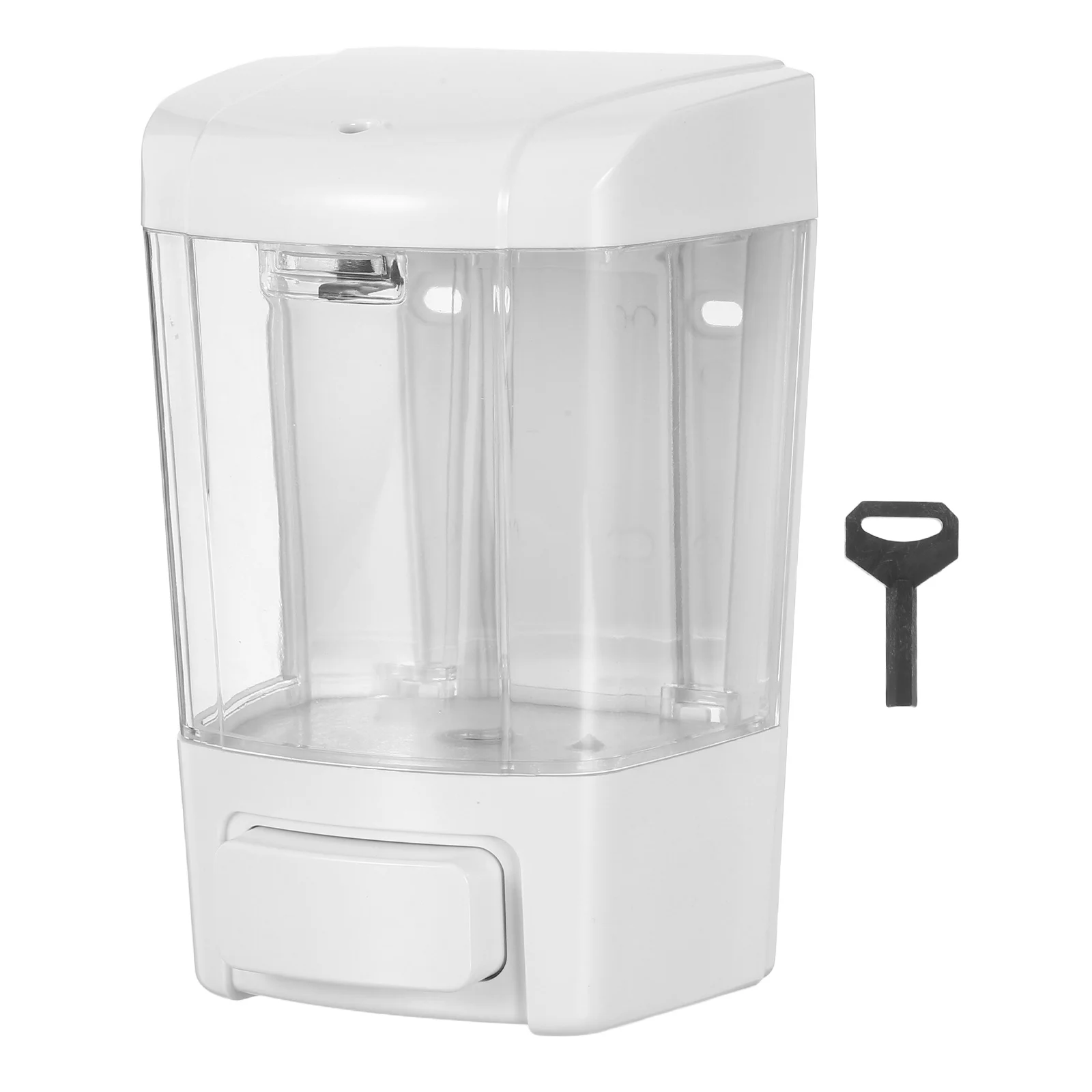 800Ml Wall Mount Soap Dispenser White Manual Pump for Bathroom Kitchen Restaurant Hotel Liquid Hand Soap Shampoo Conditioner
800Ml Wall Mount Soap Dispenser White Manual Pump for Bathroom Kitchen Restaurant Hotel Liquid Hand Soap Shampoo Conditioner