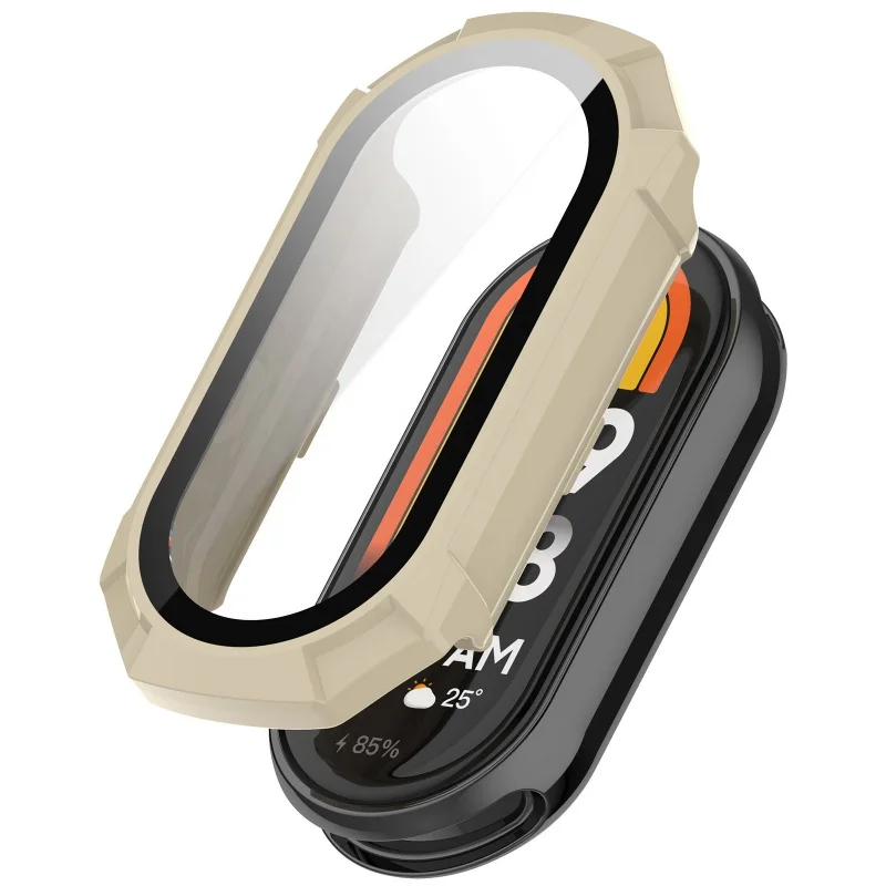 PC Tempered Glass Full Coverage Watch Case For Xiaomi Mi Band 8 shell film integrated case
PC Tempered Glass Full Coverage Watch Case For Xiaomi Mi Band 8 shell film integrated case