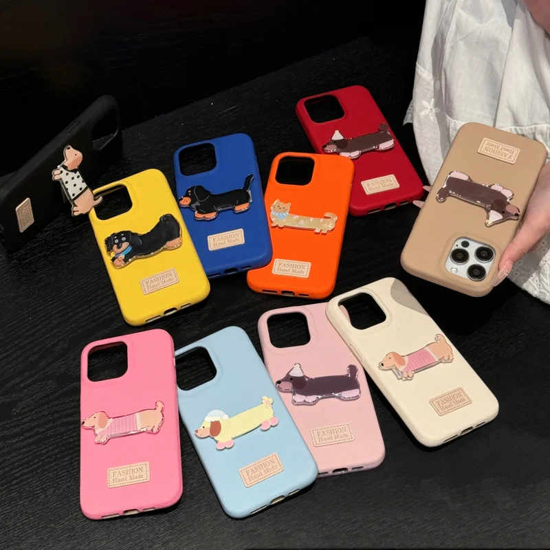 Litchi Pattern+Dachshund dog stand suitable for Apple devices15promaxPhone Case Simple16promaxNew Anti-Fall14promaxProtective Sl
Litchi Pattern+Dachshund dog stand suitable for Apple devices15promaxPhone Case Simple16promaxNew Anti-Fall14promaxProtective Sl