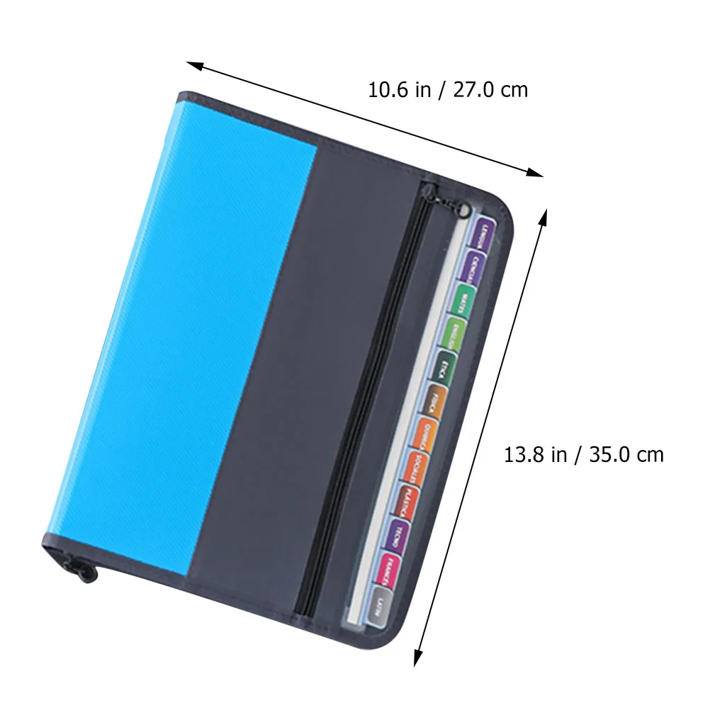 13 Pocket Layer Document Folder A4 13 Pocket File Folder File ganizer Portable Storage Pouch Tarpaulin Waterproof PP
13 Pocket Layer Document Folder A4 13 Pocket File Folder File ganizer Portable Storage Pouch Tarpaulin Waterproof PP