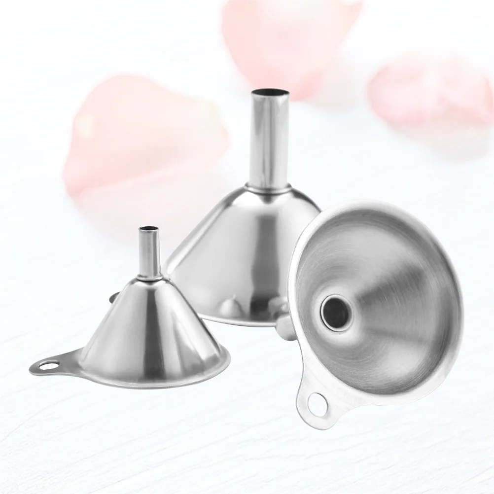 3Pcs Stainless Steel Kitchen Funnel Set Oil Soy Sauce Pouring Strainer Tool Household Cooking Utensil Funnel
3Pcs Stainless Steel Kitchen Funnel Set Oil Soy Sauce Pouring Strainer Tool Household Cooking Utensil Funnel