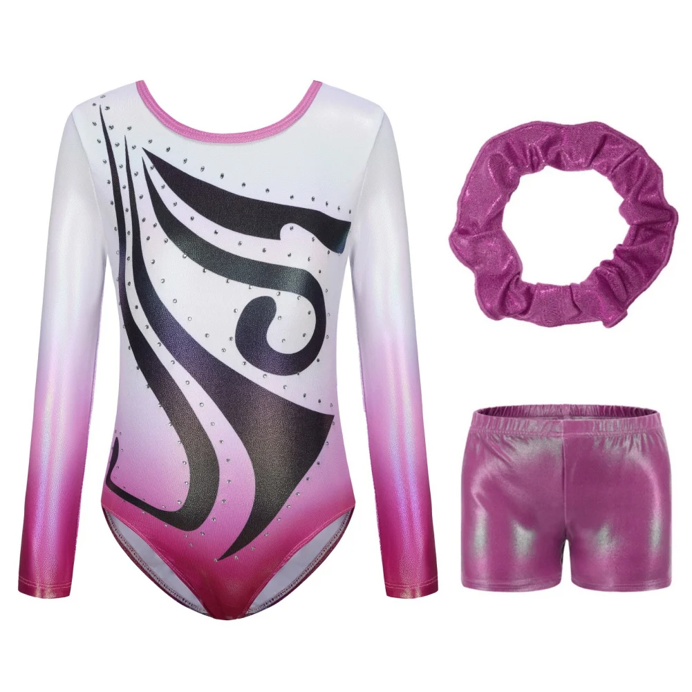 Girls Ballet Leotard Child Dance Costume Gymnastics Bodysuit Leotard Long Sleeve Teen Swimsuit
Girls Ballet Leotard Child Dance Costume Gymnastics Bodysuit Leotard Long Sleeve Teen Swimsuit