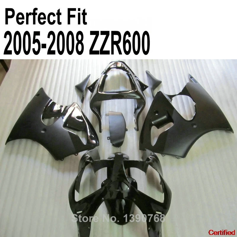 Injection Fairing Kit For Kawasaki ZZR600 2005 2006 2007 2008 05 06 07 08 Black Fairings 119
Injection Fairing Kit For Kawasaki ZZR600 2005 2006 2007 2008 05 06 07 08 Black Fairings 119