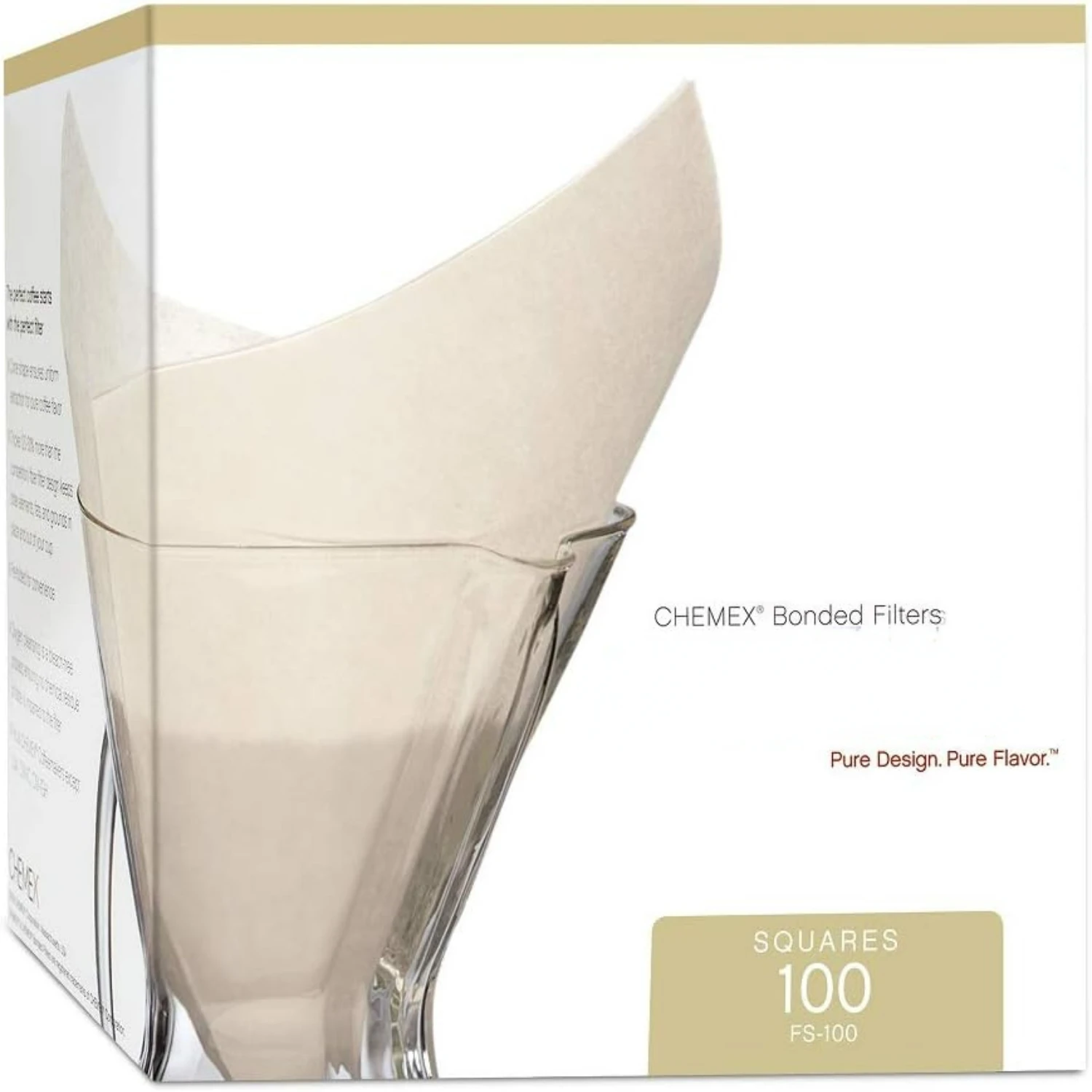 Luxury Square Filter Pack - Exclusive High-Quality Premium Filters for Brewing Coffee and Tea - Enjoy 100 Filters for an Enhance
Luxury Square Filter Pack - Exclusive High-Quality Premium Filters for Brewing Coffee and Tea - Enjoy 100 Filters for an Enhance