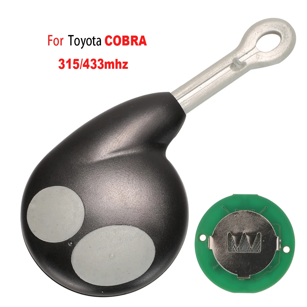 Jingyuqin 2 кнопки дистанционного управления 315/433 МГц корпус автомобильного ключа для Toyota Cobra полный контроль
Jingyuqin 2 кнопки дистанционного управления 315/433 МГц корпус автомобильного ключа для Toyota Cobra полный контроль