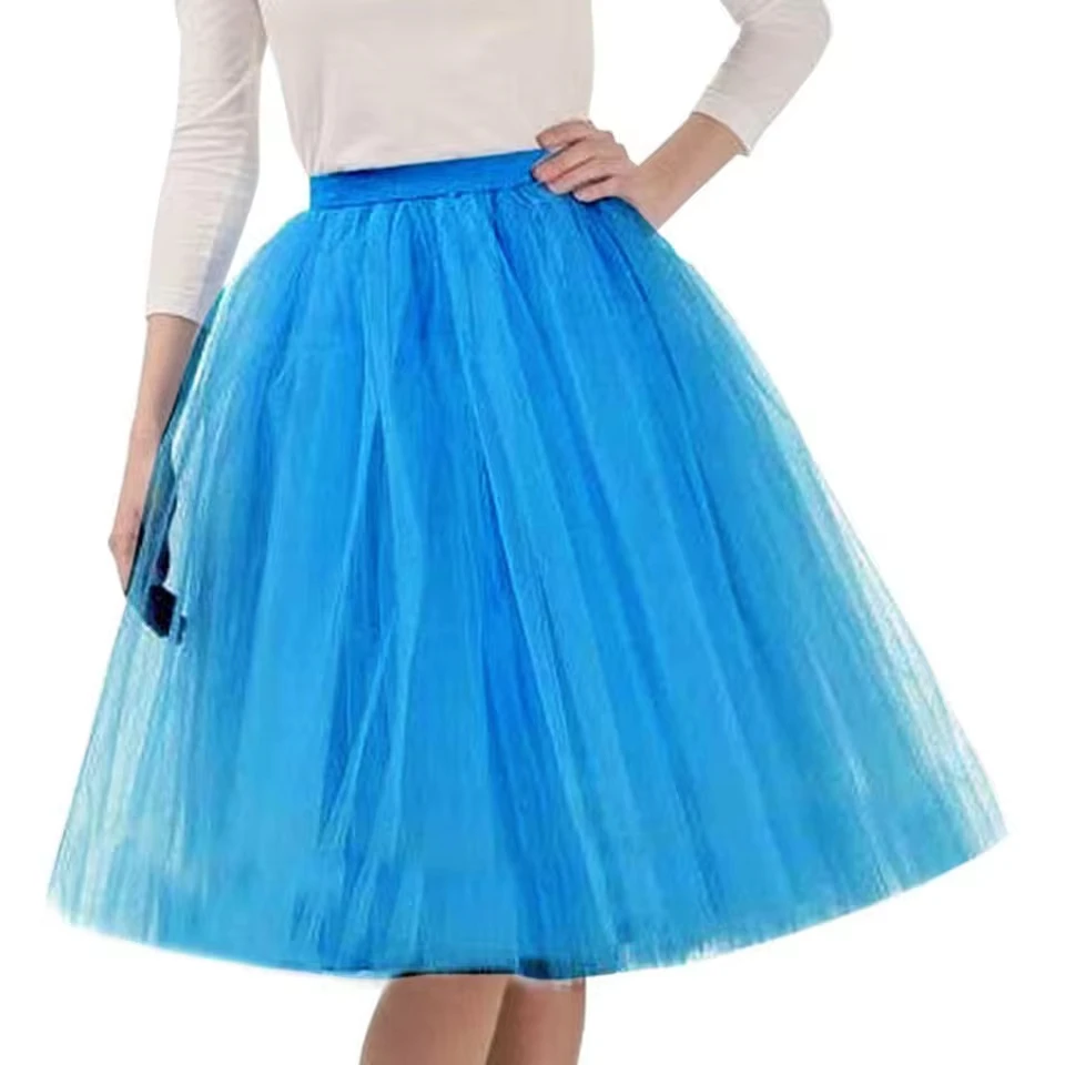 Womens Knee Length Dancing Skirt Slimming Waist Adult Pleated Skirt Female Mesh Lining High Waist Mini Skirts Carnival Party
Womens Knee Length Dancing Skirt Slimming Waist Adult Pleated Skirt Female Mesh Lining High Waist Mini Skirts Carnival Party