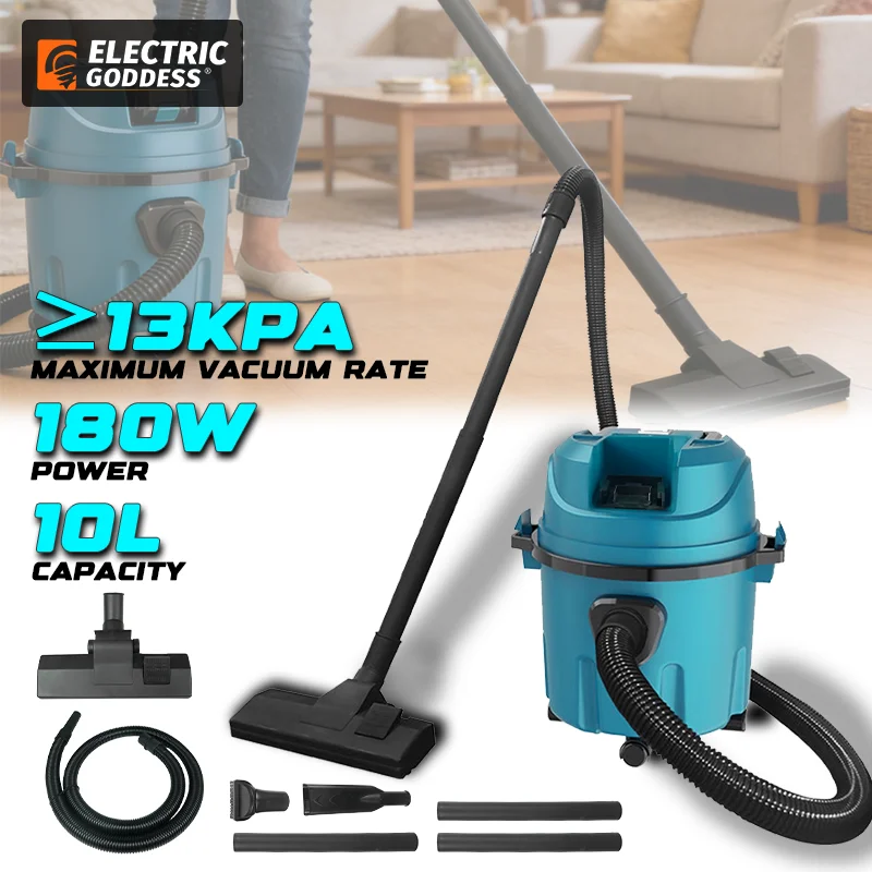 13 кПа беспроводной электрический пылесос 10 л перезаряжаемый сухой/влажный пылесборник для ковров для Makita 18 В аккумуляторный штифт
13 кПа беспроводной электрический пылесос 10 л перезаряжаемый сухой/влажный пылесборник для ковров для Makita 18 В аккумуляторный штифт