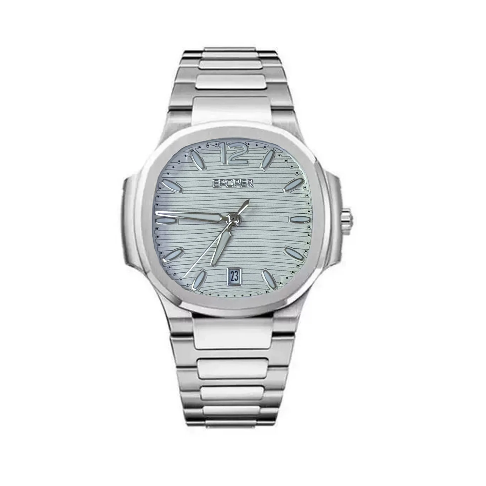 Светящиеся часы с большим циферблатом, инкрустированные бриллиантами, пара повседневных водонепроницаемых часов со стальным ремнем и темпераментом
Светящиеся часы с большим циферблатом, инкрустированные бриллиантами, пара повседневных водонепроницаемых часов со стальным ремнем и темпераментом