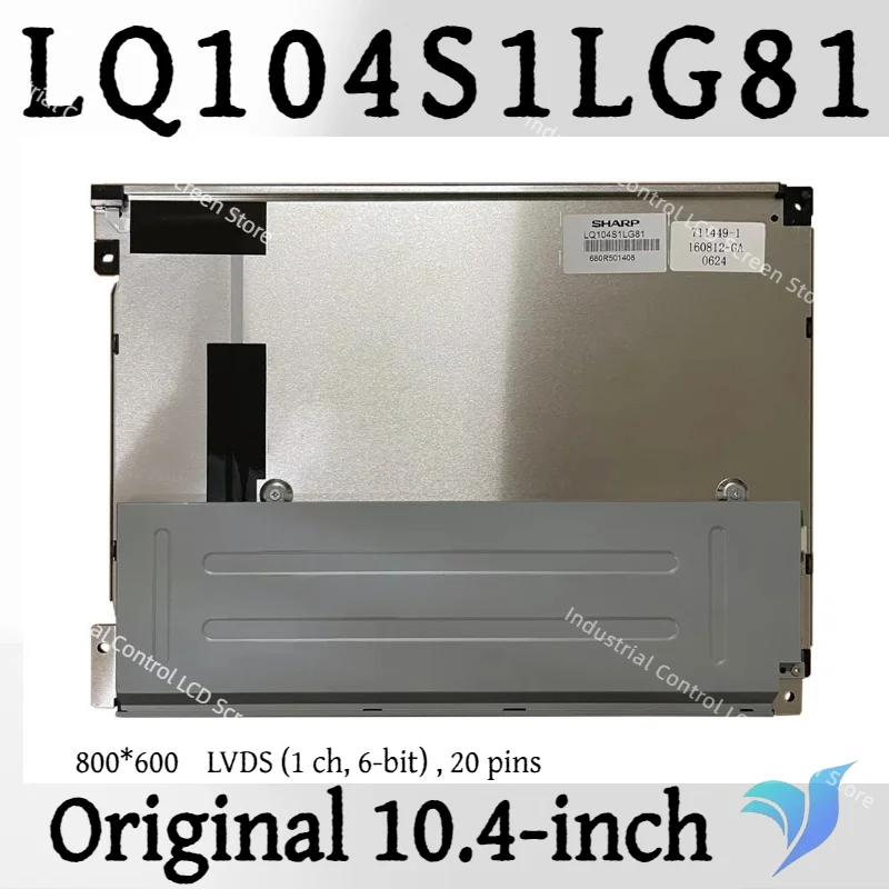 LQ104S1LG81 original 10.4-inch 20 pins 800 * 600 industrial control LCD display screen, 100% tested and shipped from stock
LQ104S1LG81 original 10.4-inch 20 pins 800 * 600 industrial control LCD display screen, 100% tested and shipped from stock