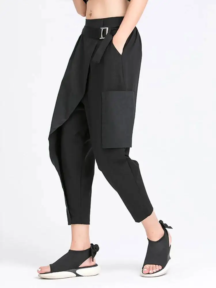Black High Elastic Waist Irregular Split Harem Trousers New Loose Fit Pants Women Fashion Spring Summer 2026 11MXN
Black High Elastic Waist Irregular Split Harem Trousers New Loose Fit Pants Women Fashion Spring Summer 2026 11MXN