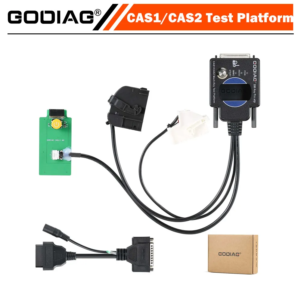GODIAG for BMW CAS1/CAS2 Mech-Key Test Platform Detect CAS & Key Synchronization Solder-free Matching CAS Data Read, Write 
GODIAG for BMW CAS1/CAS2 Mech-Key Test Platform Detect CAS & Key Synchronization Solder-free Matching CAS Data Read, Write