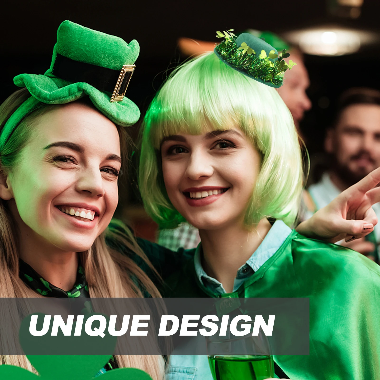 s Clover Set Green Hat 2 Wristbands St Patrick's Day Party Favor Festive Irish Accessories Photo Props Decorations
s Clover Set Green Hat 2 Wristbands St Patrick's Day Party Favor Festive Irish Accessories Photo Props Decorations