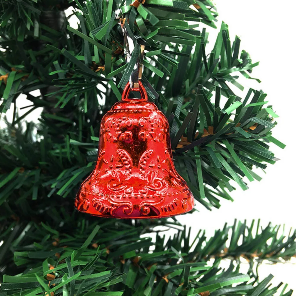 6 Packs Christmas Bells Hanging Pendant Eco-Friendly Plastic Ornament Decorative Tree Wall Closet Decoration Lightweight
6 Packs Christmas Bells Hanging Pendant Eco-Friendly Plastic Ornament Decorative Tree Wall Closet Decoration Lightweight