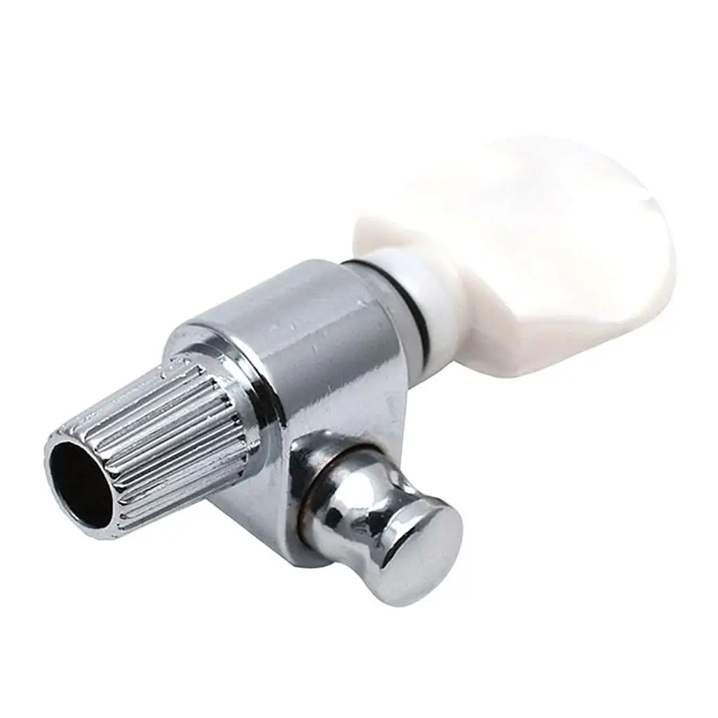 Хромированный крепёжный шпилька-стопор для банджо с 5-м струнным механизмом, с белой перламутровой кнопкой, запчасти для настройки 5-струнного банджо
Хромированный крепёжный шпилька-стопор для банджо с 5-м струнным механизмом, с белой перламутровой кнопкой, запчасти для настройки 5-струнного банджо