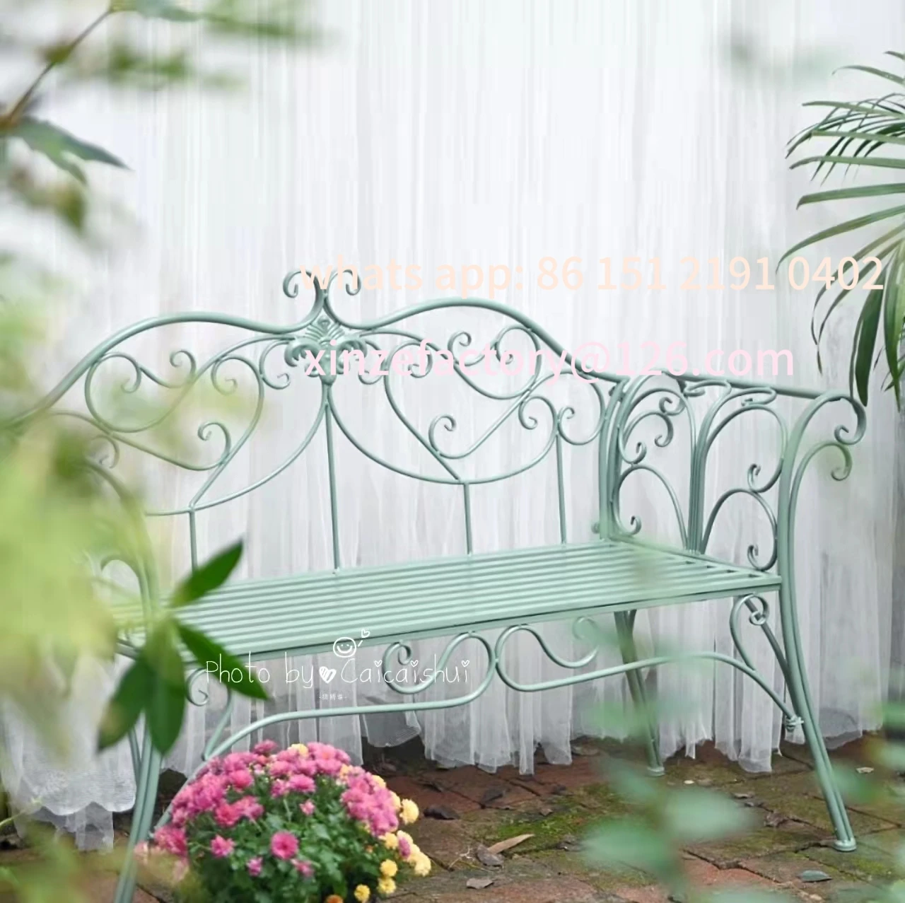 Customizable podwójna ławka ogrodowa w stylu wiejskim z podłokietnikami do wystroju parku Villa Patio Yard
Customizable podwójna ławka ogrodowa w stylu wiejskim z podłokietnikami do wystroju parku Villa Patio Yard