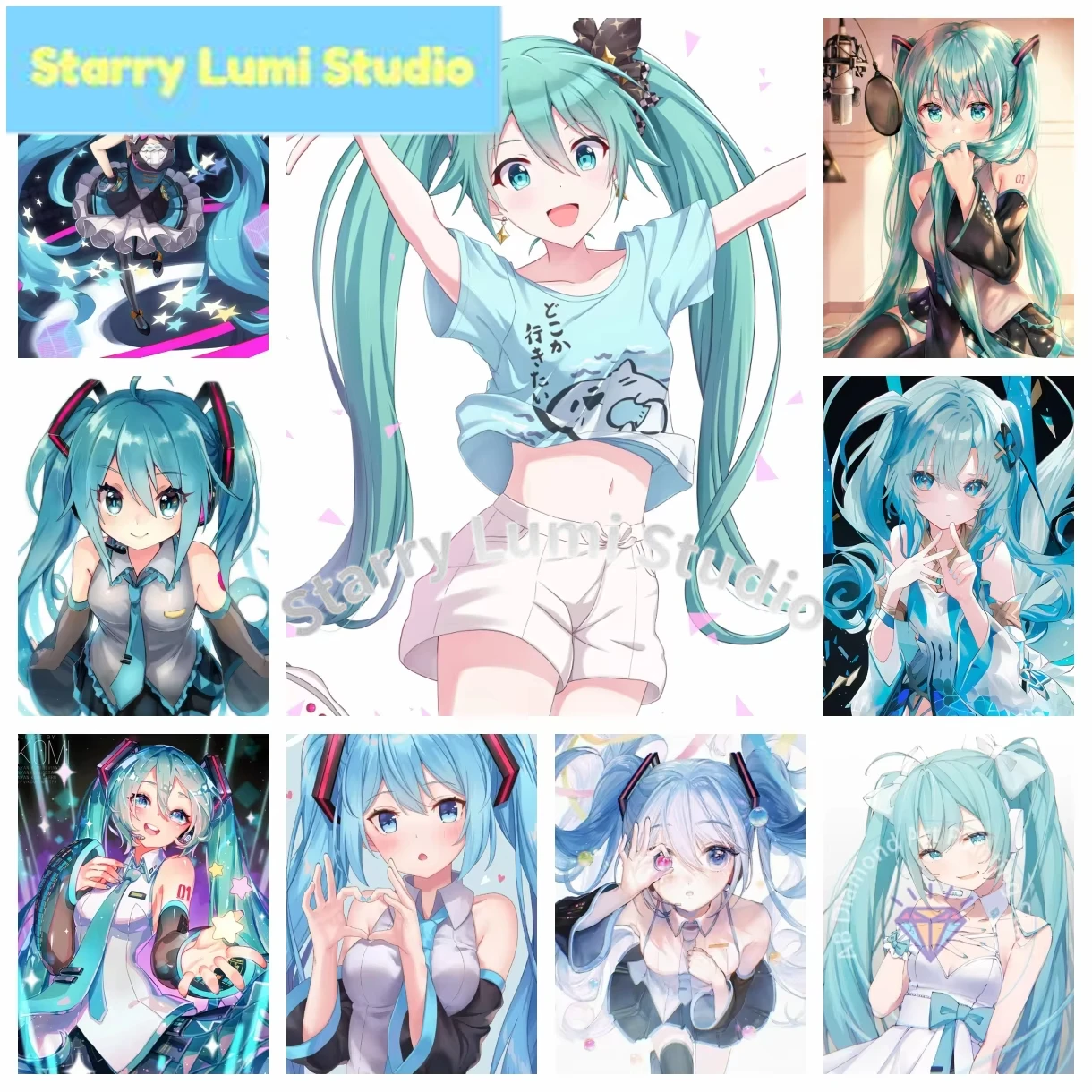 Japanese Anime Singer Miku 5D DIY Diamond Painting Mosaic Art Embroidery Cartoon Girl Handmade Cross Stitch Home Decor Gift
Japanese Anime Singer Miku 5D DIY Diamond Painting Mosaic Art Embroidery Cartoon Girl Handmade Cross Stitch Home Decor Gift