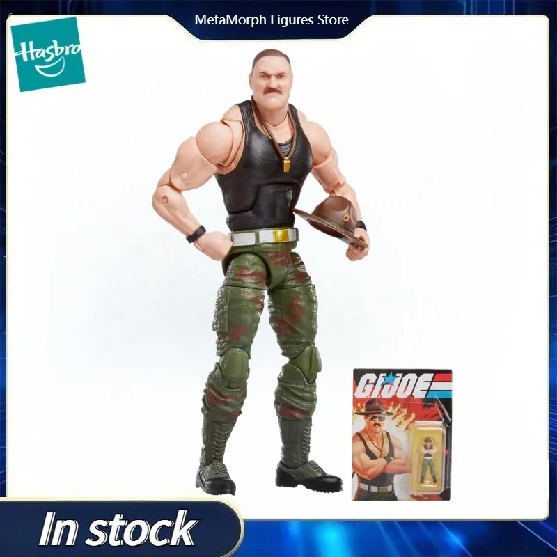 Original Hasbro G.I. Joe GI Joe Classfied Series Sgt Slaughter Action Figure Collection Toys Ornaments
Original Hasbro G.I. Joe GI Joe Classfied Series Sgt Slaughter Action Figure Collection Toys Ornaments
